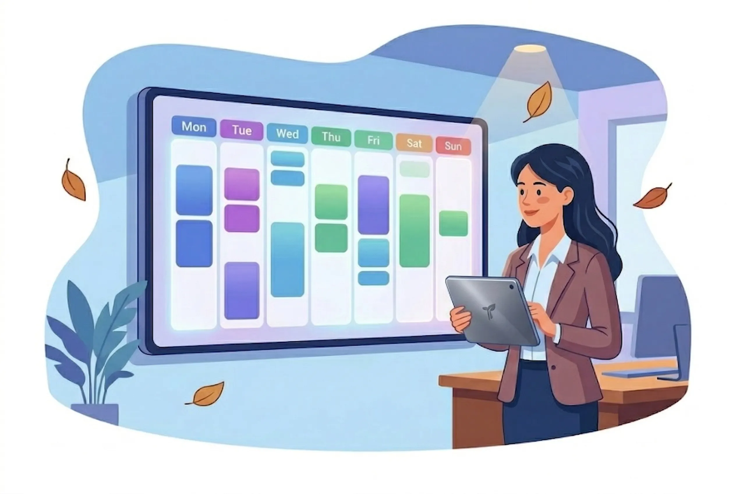 Staff management dashboard